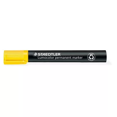 Alkoholos marker, 2 mm, kúpos, STAEDTLER "Lumocolor® 352", sárga 1 db