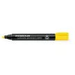 Alkoholos marker, 2 mm, kúpos, STAEDTLER "Lumocolor® 352", sárga 1 db