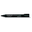 Alkoholos marker, 2 mm, kúpos, STAEDTLER "Lumocolor® 352", fekete 1 db
