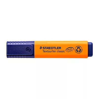 Szövegkiemelő, 1-5 mm, STAEDTLER "Textsurfer Classic 364", narancssárga 1 db
