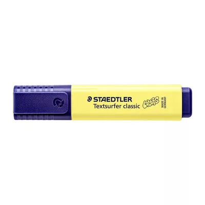 Szövegkiemelő, 1-5 mm, STAEDTLER "Textsurfer Classic Pastel 364 C", sárga 1 db