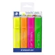 Szövegkiemelő készlet, 1-5 mm, STAEDTLER "Classic 364", 4 különböző szín 4 db