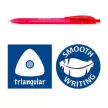 Golyóstoll, 1 mm, nyomógombos, STAEDTLER® "4230 M", 8 különböző szín 8 db