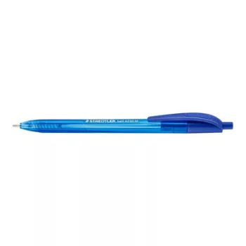  Golyóstoll, 1 mm, nyomógombos, STAEDTLER "Ball 4230 M", kék 1 db