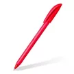 Golyóstoll, 0,3 mm, kupakos, STAEDTLER "Ball 432", piros 1 db