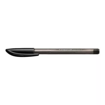   Golyóstoll, 0,3 mm, kupakos, STAEDTLER "Ball 432", fekete 1 db