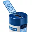 Hegyező, kétlyukú, tartályos, STAEDTLER "512", kék 1 db