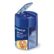 Hegyező, kétlyukú, tartályos, STAEDTLER "Noris 512 F", kék 1 db