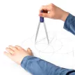 Körző, heggyel, STAEDTLER "Noris 550" 1 db