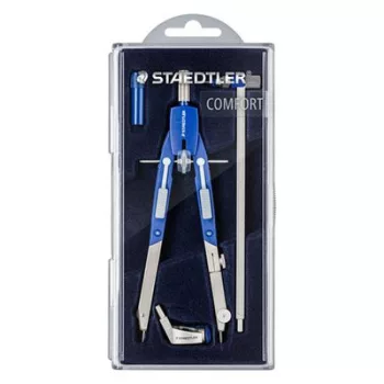   Körző készlet, precíziós, 4 darabos, STAEDTLER "Mars® comfort 552" 1 készlet