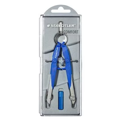 Körző készlet, precíziós, 2 darabos, STAEDTLER "Mars Comfort 556" 1 készlet