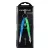 Körző készlet, precíziós, 2 darabos, STAEDTLER "Mars Comfort 556", neon kék/zöld 1 készlet