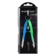 Körző készlet, precíziós, 2 darabos, STAEDTLER "Mars Comfort 556", neon kék/zöld 1 készlet