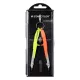 Körző készlet, precíziós, 2 darabos, STAEDTLER "Mars Comfort 556", neon sárga/narancs 1 készlet