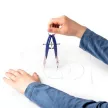 Körző készlet, precíziós, 2 darabos, STAEDTLER "Mars Comfort 556" 1 készlet