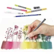 Ecsetirón készlet, kétvégű, STAEDTLER "Mixed Set 5", 8 különböző szín 12 db