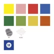 Ecsetirón készlet, kétvégű, STAEDTLER "Mixed Set 5", 8 különböző szín 12 db
