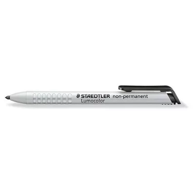 Jelölőkréta adagoló, mindenre író, lemosható (omnichrom), STAEDTLER "Lumocolor 768", fekete 1 db
