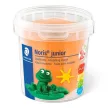 Modellező gyurma készlet, STAEDTLER "Noris® junior 813", 4 különböző neon szín 4 db