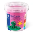 Modellező gyurma készlet, STAEDTLER "Noris® junior 813", 4 különböző neon szín 4 db