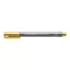 Dekormarker, 1-6 mm, STAEDTLER "8321", arany 1 db