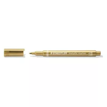   Dekormarker, 1-2 mm, kúpos, STAEDTLER "8323", arany 1 db