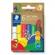 Modellező gyurma készlet, STAEDTLER "Noris® jumbo 842", 6 különböző szín 6 db