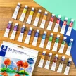 Akvarell festék, tubusos, STAEDTLER "8880", 24 különböző szín 24 db