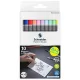 Ecsetirón készlet, hajlékony heggyel, SCHNEIDER "Paint-It 070", 10 különböző szín 10 db