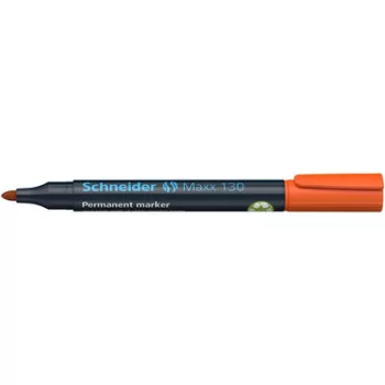   Alkoholos marker, 1-3 mm, kúpos, SCHNEIDER "Maxx 130", narancssárga 1 db