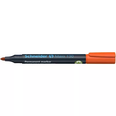 Alkoholos marker, 1-3 mm, kúpos, SCHNEIDER "Maxx 130", narancssárga 1 db