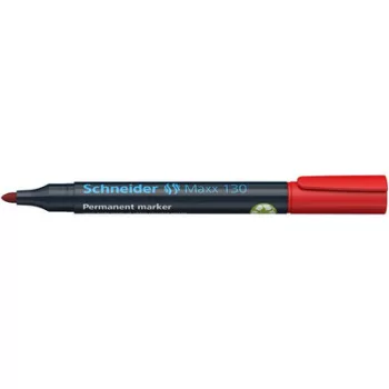   Alkoholos marker, 1-3 mm, kúpos, SCHNEIDER "Maxx 130", piros 1 db