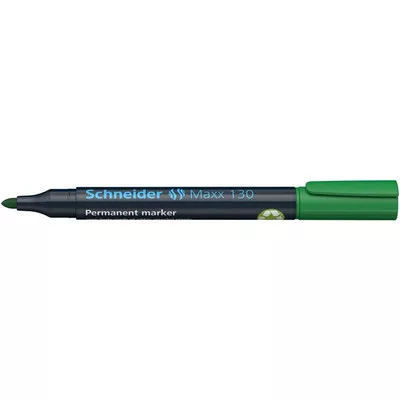Alkoholos marker, 1-3 mm, kúpos, SCHNEIDER "Maxx 130", zöld 1 db