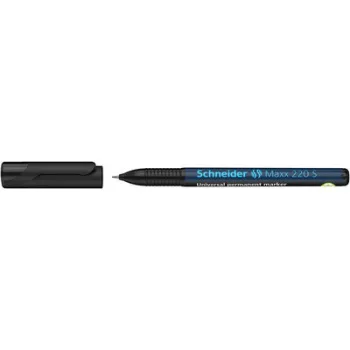   Alkoholos marker, OHP, 0,4 mm, SCHNEIDER "Maxx 220 S", fekete 1 db