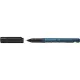 Alkoholos marker, OHP, 0,4 mm, SCHNEIDER "Maxx 220 S", fekete 1 db