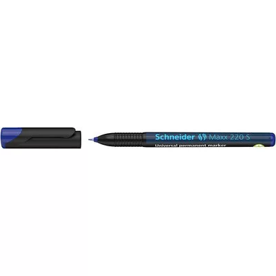 Alkoholos marker, OHP, 0,4 mm, SCHNEIDER "Maxx 220 S", kék 1 db