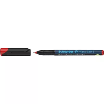   Alkoholos marker, OHP, 0,4 mm, SCHNEIDER "Maxx 220 S", piros 1 db