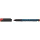 Alkoholos marker, OHP, 0,4 mm, SCHNEIDER "Maxx 220 S", piros 1 db