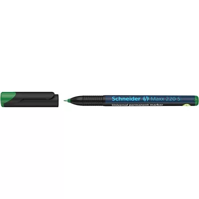 Alkoholos marker, OHP, 0,4 mm, SCHNEIDER "Maxx 220 S", zöld 1 db