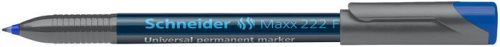 Alkoholos marker, OHP, 0,7 mm, SCHNEIDER "Maxx 222 F", kék