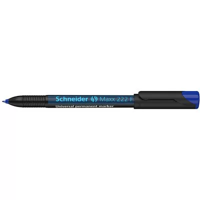 Alkoholos marker, OHP, 0,7 mm, SCHNEIDER "Maxx 222 F", kék 1 db