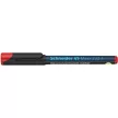 Alkoholos marker, OHP, 0,7 mm, SCHNEIDER "Maxx 222 F", piros 1 db
