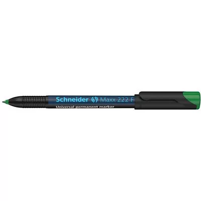Alkoholos marker, OHP, 0,7 mm, SCHNEIDER "Maxx 222 F", zöld 1 db