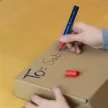 Alkoholos marker, 1-3 mm, fémházas, SCHNEIDER "Maxx 230", fekete 1 db