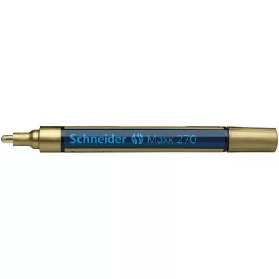 Lakkmarker, 1-3 mm, SCHNEIDER "Maxx 270", arany