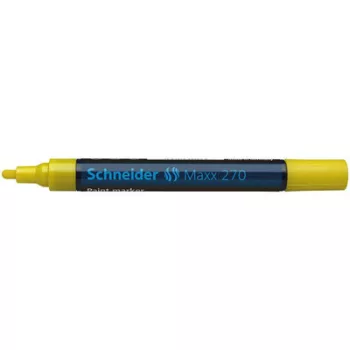 Lakkmarker, 1-3 mm, SCHNEIDER "Maxx 270", sárga
