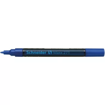 Lakkmarker, 1-2 mm, SCHNEIDER "Maxx 271", kék