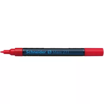 Lakkmarker, 1-2 mm, SCHNEIDER "Maxx 271", piros