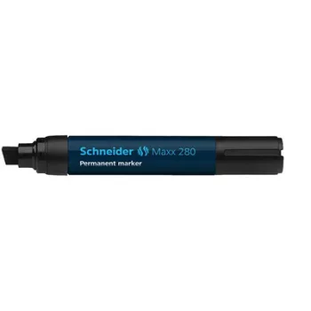   Alkoholos marker, 4-12 mm, vágott, SCHNEIDER "Maxx 280", fekete 1 db