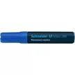 Alkoholos marker, 4-12 mm, vágott, SCHNEIDER "Maxx 280", kék 1 db